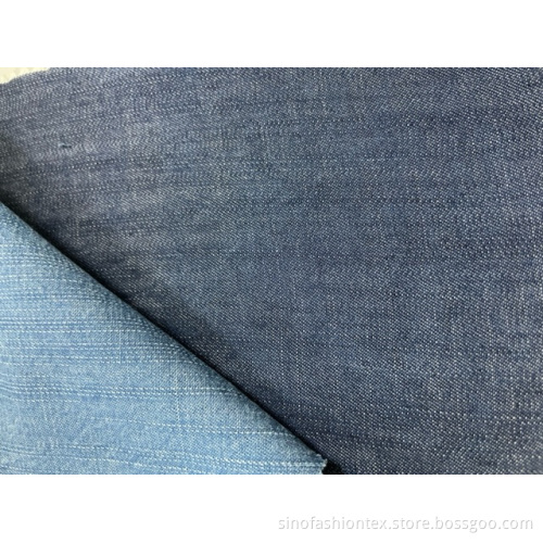 Tencel Slub Indego Dinem Stoff gewaschener Stoff